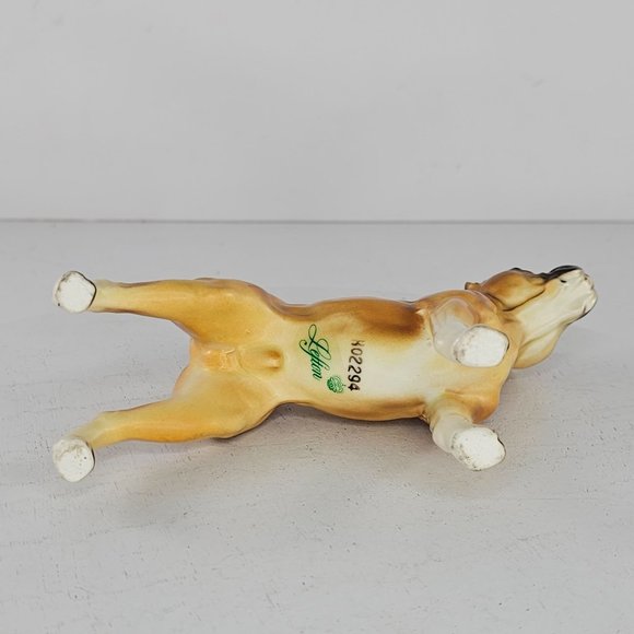 Vintage Lefton Boxer Dog Figurine Standing H02294 - Picture 7 of 8